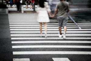 can pedestrians be legally at fault for causing a car crash